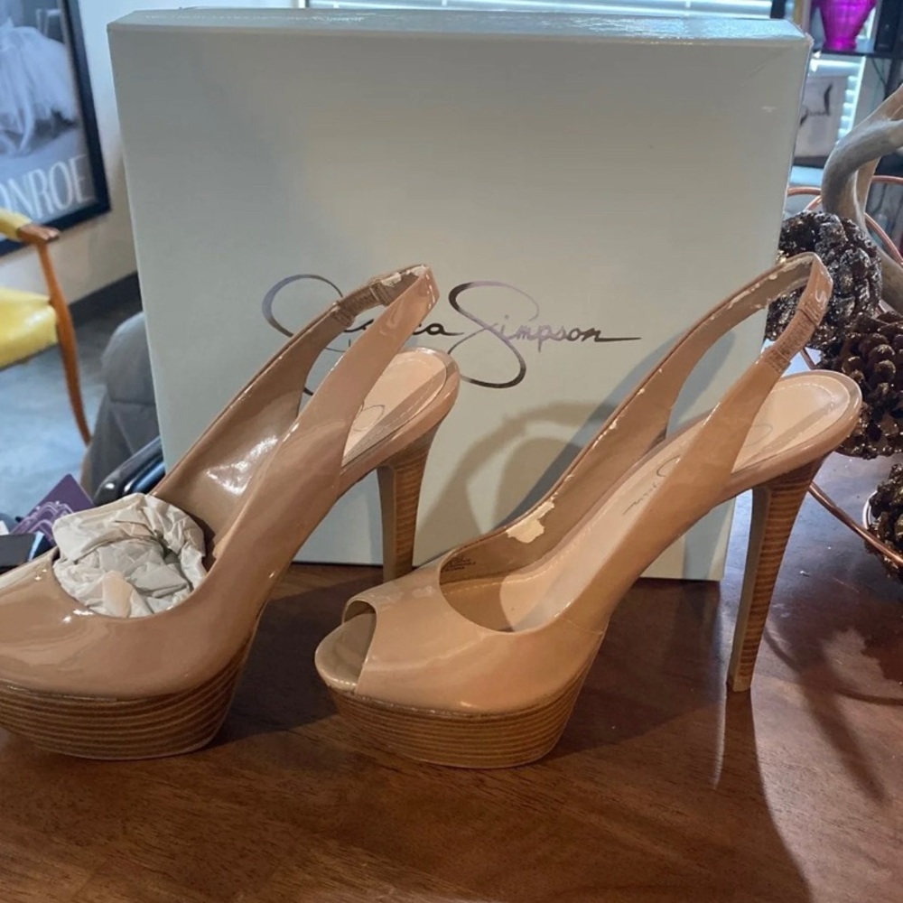 Jessica Simpson Nude Heels